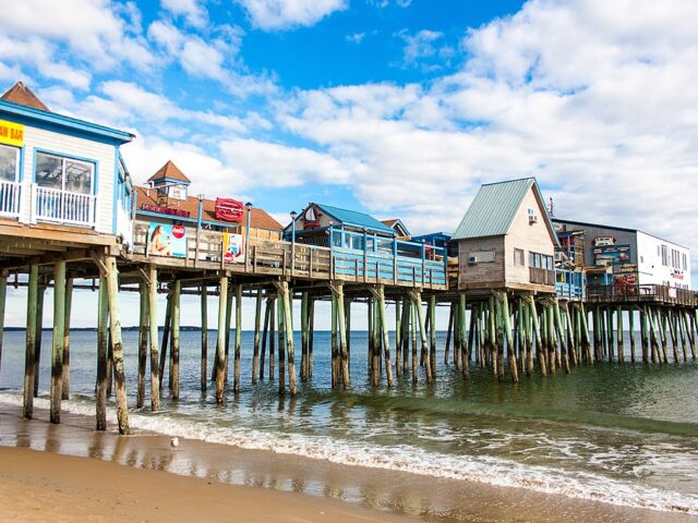 Old Orchard Beach Pier, Maine