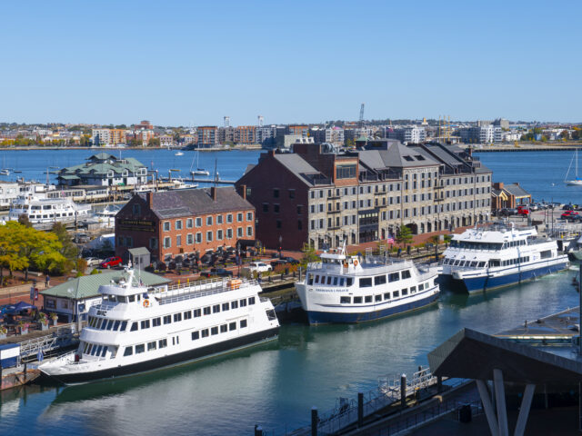Boston Harbor Cruise ships
