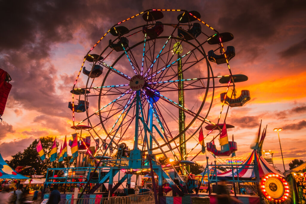 Ferris Wheel at Delta Fair, Memphis, TN